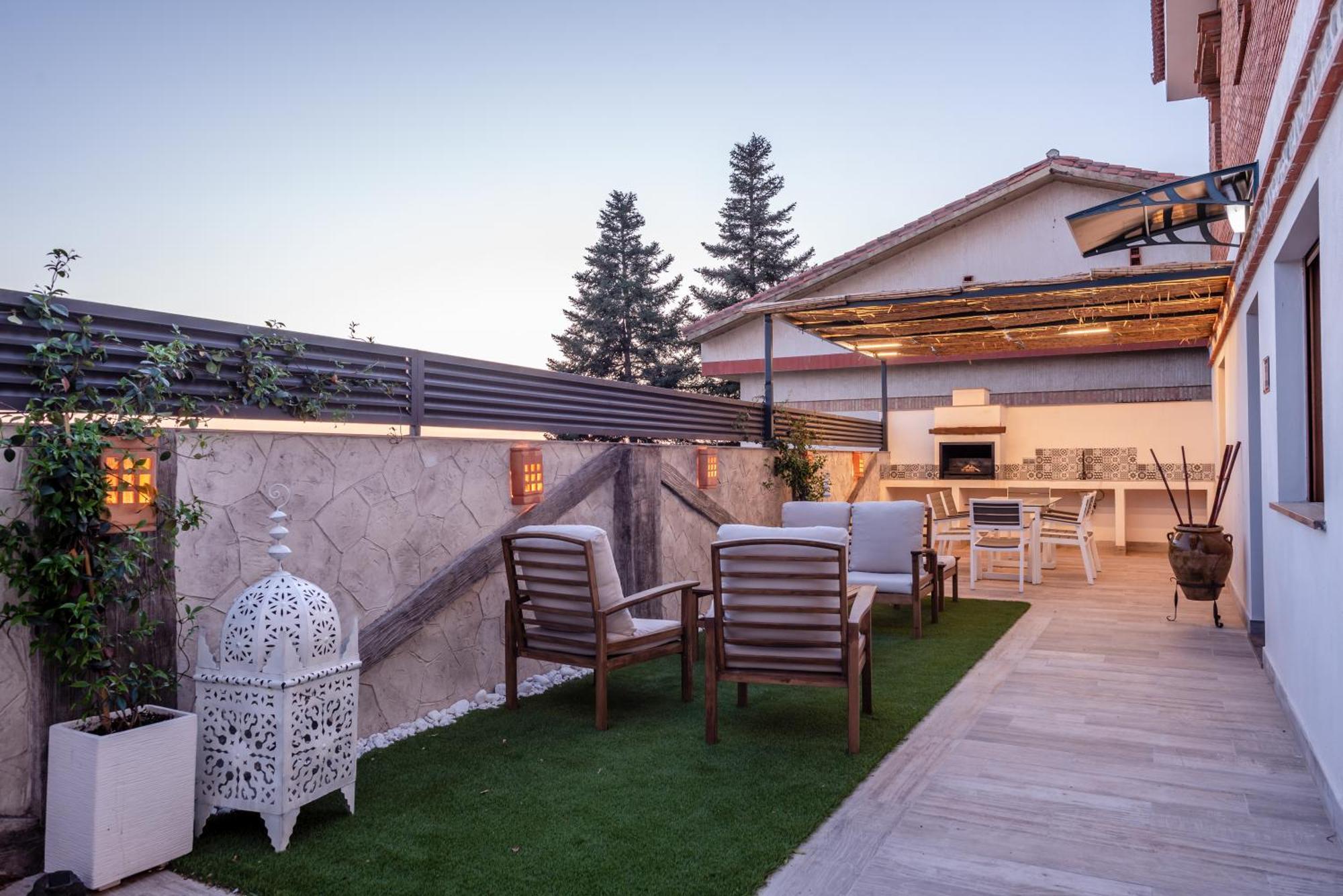Villa Casa Penalisa Con Jacuzzi, Barbacoa, Chimenea Y Vistas Panoramicas A Granada Alfacar Exterior foto